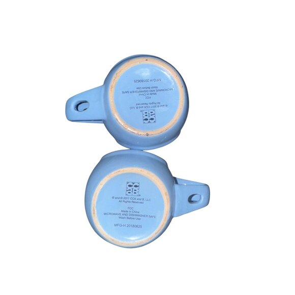 ELF On The Shelf Mugs Set OF 2 Blue Christmas Holiday - Picture 6 of 9